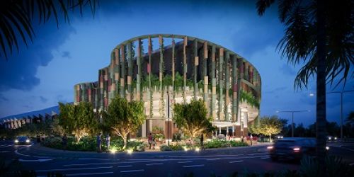 Kenny Street entrance for Cairns Convention Centre