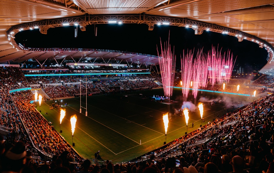 Queensland Country Bank Stadium interior