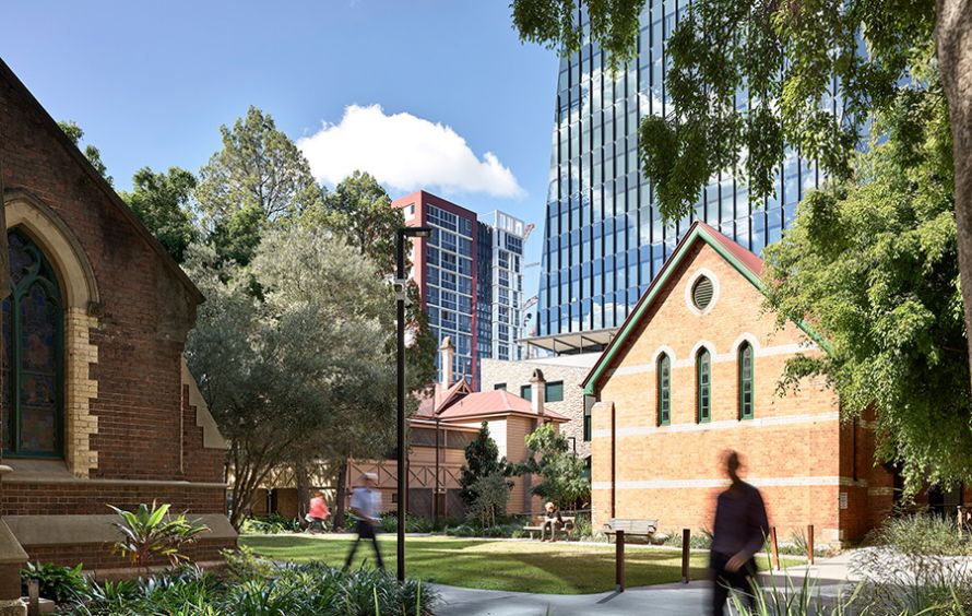 Outside view of 900 Ann Street, Brisbane