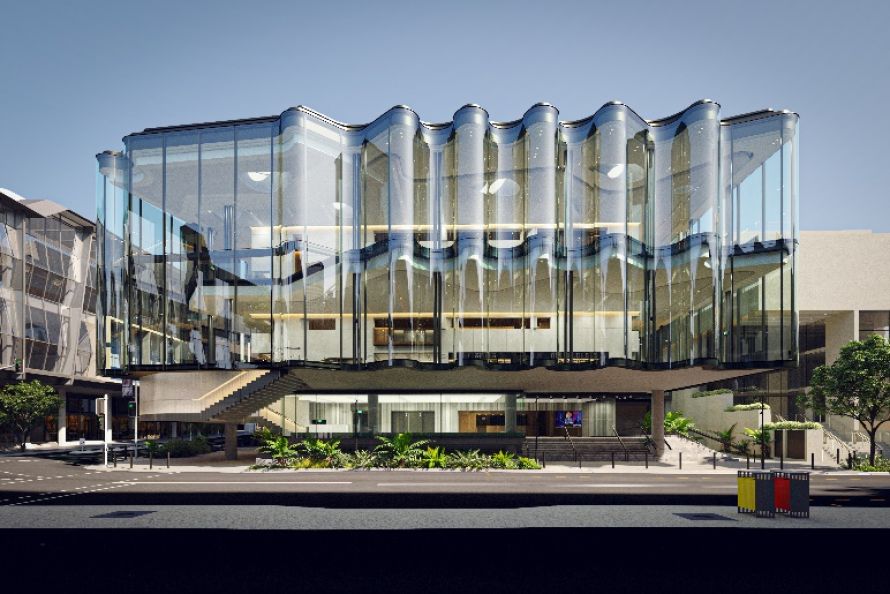 New Queensland Performing Arts Centre exterior concept