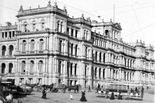 Treasury Building, Queen Street, Brisbane, circa 1890