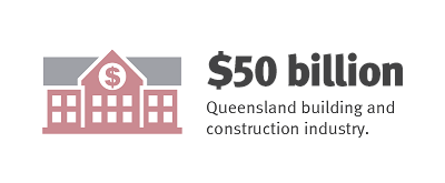$50 billion Queensland building and construction industry