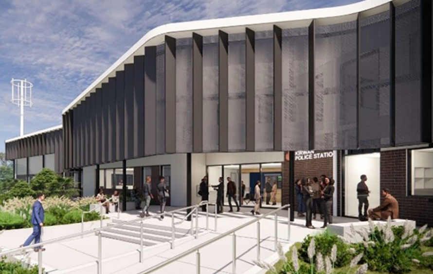 Kirwan Replacement Police Facility artist impression