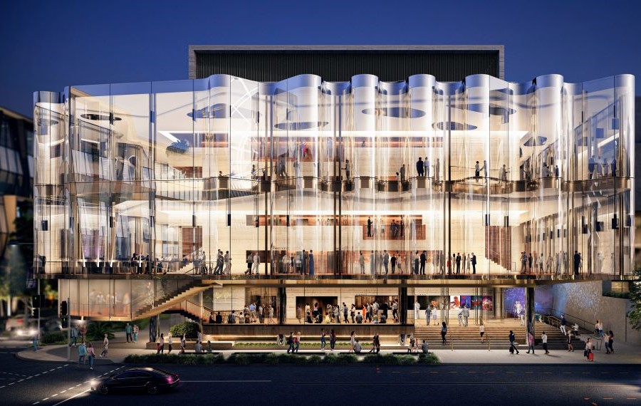 New Queensland Performing Arts Centre exterior concept