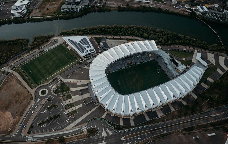 Queensland Country Bank Stadium exterior